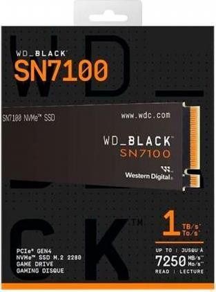 SSD накопитель WD Black SN7100 1 TB (WDS100T4X0E) WDS100T4X0E фото