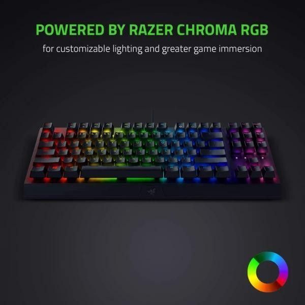 Клавиатура Razer BlackWidow V3 TKL Green (RZ03-03490700-R3R1) RZ03-03490700-R3R1 Cl фото