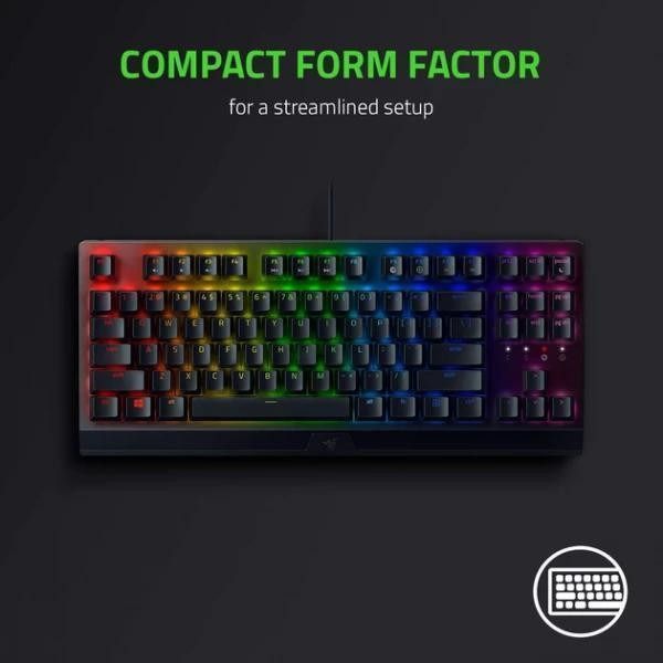 Клавиатура Razer BlackWidow V3 TKL Green (RZ03-03490700-R3R1) RZ03-03490700-R3R1 Cl фото