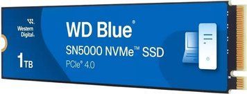 SSD накопитель WD Blue SN5000 1 TB (WDS100T4B0E/WDBS3F0010BNC) WDS100T4B0E/WDBS3F0010BNC фото