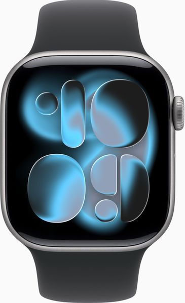 Смарт-часы Apple Watch Series 11 GPS 42mm Space Grey Alu. Case w. Black S. Band - S/M (MEQW4) MEQW4 фото