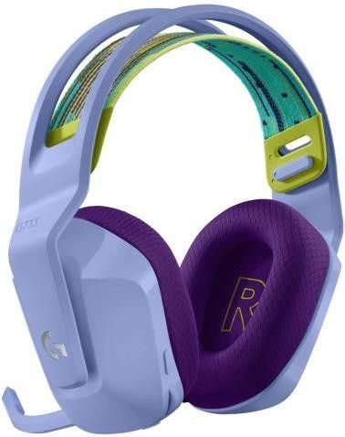Навушники з мікрофоном Logitech G733 Lightspeed Wireless RGB Lilac (981-000890) 981-000890 фото