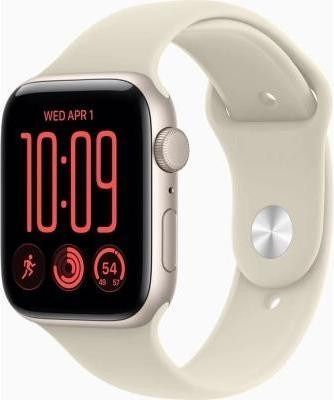 Смарт-годинник Apple Watch SE 3 GPS 40mm Starlight Aluminium Case with Sand Sport Band S/M (MJKR4) MJKR4 фото