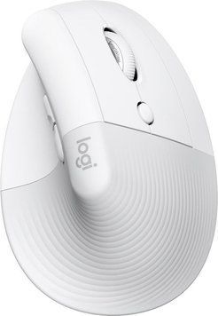 Мышь Logitech Lift for Mac Vertical Ergonomic Mouse Off White (910-006477) 910-006477 фото