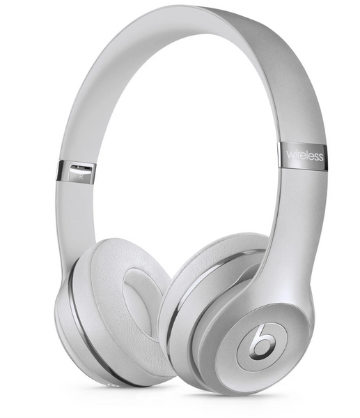 Навушники з мікрофоном Beats by Dr. Dre Solo3 Wireless Matte Silver (MT293) MT293 фото