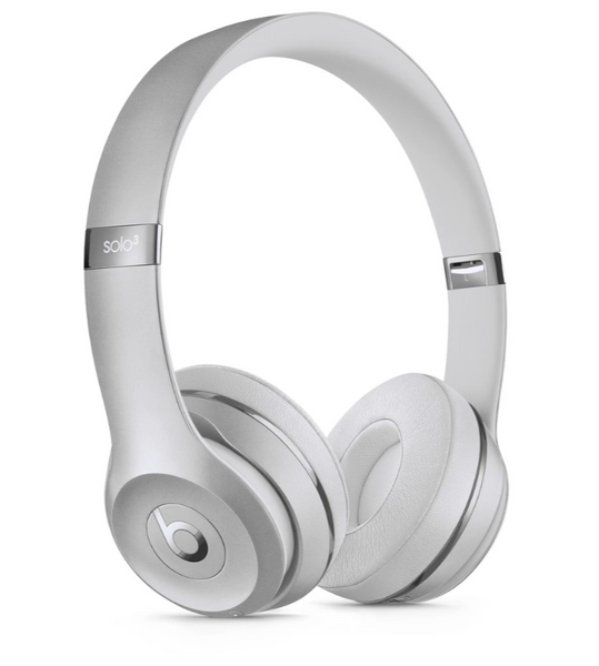 Навушники з мікрофоном Beats by Dr. Dre Solo3 Wireless Matte Silver (MT293) MT293 фото