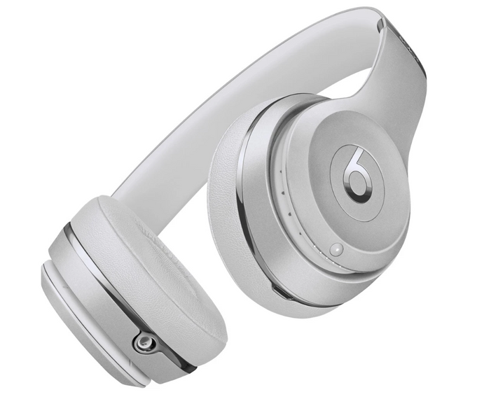 Навушники з мікрофоном Beats by Dr. Dre Solo3 Wireless Matte Silver (MT293) MT293 фото
