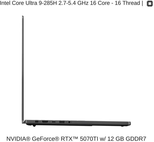 Ноутбук ASUS - ROG Zephyrus G16 GU605CW (GU605CW-G16.U95080) GU605CW-G16.U95080 фото