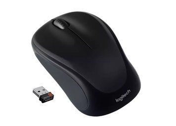 Мышь Logitech M317 Wireless Optical Mouse with Nano Receiver - Black (910-005764) 910-005764 фото