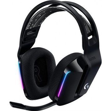 Наушники с микрофоном Logitech G733 Lightspeed Wireless RGB Black (981-000864) (Open Box) 981-000864 OB фото