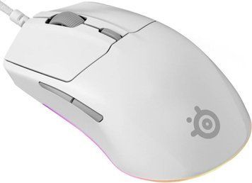 Мышь SteelSeries Rival 3 Gen 2 White (62516) 62516 фото