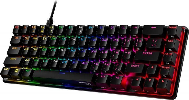 Клавиатура HyperX Alloy Origins 65 HX Red (4P5D6AX, 4P5D6AA) 4P5D6AX, 4P5D6AA фото