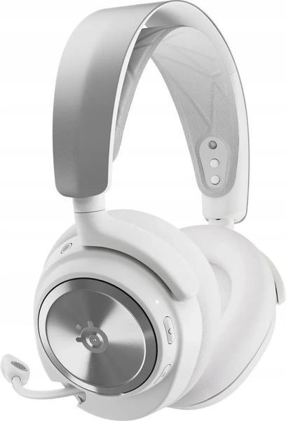 Навушники з мікрофоном SteelSeries Arctis Nova Pro Wireless White (61524) 61524 фото