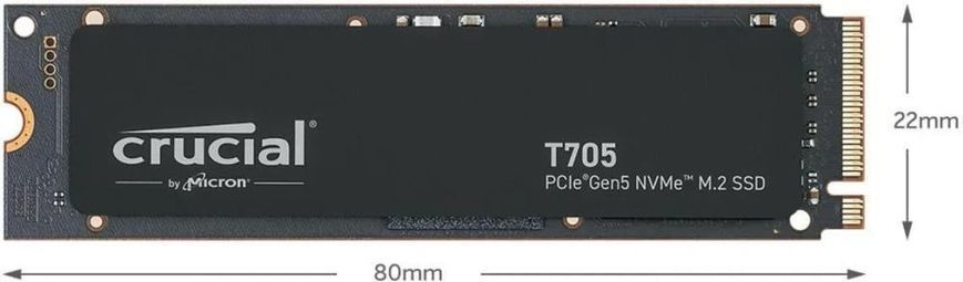 SSD накопичувач Crucial T705 1 TB (CT1000T705SSD3) CT1000T705SSD3 фото