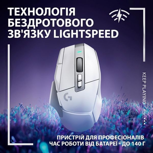 Миша Logitech G502 X Lightspeed Wireless White (910-006189) 910-006189 фото