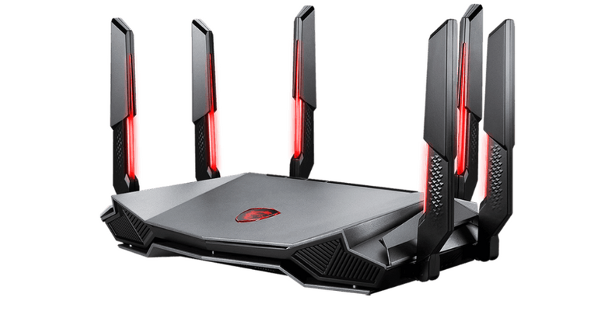 Бездротовий маршрутизатор (роутер) MSI RadiX AXE6600 WiFi 6E Tri-Band Gaming Router graxe66 фото